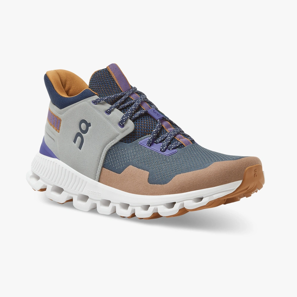 Cloud Hi Edge: Sand & Brown Runners - Swiss Sale! Get yours before they're gone! Stylish performance.